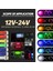 12V Tarzı Pembe V 24V T5 LED Smd Oto LED Lamba Araba Gösterge Paneli Gösterge Ampul Dc Beyaz Mavi Kırmızı Sarı Yeşil (Yurt Dışından) 2