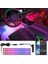 72 Dinamik Niscarda Araba Iç Ortam Işığı Neon LED Şerit Ayak Işıkları USB ile Uzaktan Müzik Oto Atmosfer Dekoratif Lamba (Yurt Dışından) 2