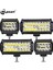 2 Adet 72W Lamba Stili Nlpearl 4'' 7'' LED Işık Barwork Işık Offroad 4x4 Jeep Kamyon Araba Traktör Tekne Için LED Bar Suv Atv Barra LED Far 12V 24V (Yurt Dışından) 4