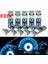 Sarı No T5 LED W3W Metre Ampul Enstrüman Dash Işıkları Oto Iç Neo Kama Pano Dash Yan Lamba Sinyal Ampul (Yurt Dışından) 5