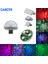 iphone Konektörü Carctr Yeni LED USB Araba Atmosfer Işığı Dj Rgb Mini Renkli Müzik Ses Kontrol Lambası Iç Araba Dekoratif Lamba Ortam Işığı (Yurt Dışından) 2