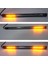 No.1 Boyutu 48 LED Esnek Motosiklet Kuyruk Şeridi Dönüş Direksiyon Sinyali Işığı Kırmızı Sarı Çift Renkli Evrensel Fren Stop Lambası 12V (Yurt Dışından) 5