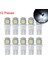 10 Adet Beyaz Ar LED Ampul 5W5 T10 W5W LED Sinyal Lambası 12V Smd K Beyaz Oto Iç Dome Okuma Kama Yan Gövde Lambaları (Yurt Dışından) 2