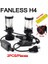 Sağdan Direksiyon Stili Fan Yok Wpair Lamba H4 LED Mini Bi LED Lens Projektör Araba Far Lm Lampada LED H4 Hilow Işın Işıkları Canbus 12V Ampul (Yurt Dışından) 1