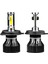 H11 Stili F2 Coolfox C6 LED H4 H7 H8 LED Far H1 H3 H11 H H27 Hb3 Hb4 Araba Ampulleri Oto Lambası 12V 6000K (Yurt Dışından) 1