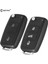 2. Model Keyyou Düğmeleri Katlanır Araba Anahtarı Sustalı Anahtar Flip Anahtar Kabuk Vw Polo Passat B5 Tiguan Golf Volkswagen Seat Skoda (Yurt Dışından) 3