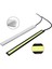 6000-8000K Tarzı Yeşil 2x 17CM Cob Drl LED Gündüz Çalışan Işık LED Şerit Işık Dış Atmosfer Lambası Araba Sis Ampul Su Geçirmez Beyaz Kırmızı Sarı 12V (Yurt Dışından) 3