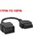 HH327 Bluetooth Stili Araba Obd Iı Kablosu Toyota ve Erkek Için Obd 2 Toyota Obdıı Adaptörü Için Kadın Teşhis Konnektörü (Yurt Dışından) 2
