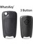 3 Düğme Whatskey Flip Anahtar Kabuk Opel Opel Astra J Corsa D Insignia Vectra C Zafira 2 Bnt Uzaktan Anahtar Kutu Kesilmemiş Bıçak Değiştirme (Yurt Dışından) 1