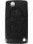 Va2 CE0536 Stili Keyyou 4 Düğmeler Flip Floding Uzaktan Anahtarlık Durumda Kabuk Fob Peugeot Citroen C8 Kesilmemiş Bıçak Oluk CE0523 (Yurt Dışından) 5
