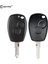 VAC102 Keycase Stili ile Keyyou Uzaktan Araba Anahtarı Kabuk Kılıf Renault Megane Modus Espace Laguna Duster Logan Clio Kango Nissan Almera 2 Düğmeler Anahtar (Yurt Dışından) 3