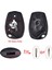 VAC102 Keycase Stili ile Keyyou Uzaktan Araba Anahtarı Kabuk Kılıf Renault Megane Modus Espace Laguna Duster Logan Clio Kango Nissan Almera 2 Düğmeler Anahtar (Yurt Dışından) 5
