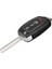 2. Model Keyyou Hyundai Solaris IX35 IX45 Elantra Santa Fe Yeni Verna Düğmesi Araba Anahtarı Kabuk HY20 Uzaktan Anahtarlık Sağ Yan Bıçak (Yurt Dışından) 5