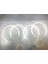 2 Adet Invertör Top Stili Ccfl Angel Eyes Kiti Sıcak Beyaz Halo Yüzük *4 Bmw E36 E38 E39 E46 (Orijinal Projektörlü) (Yurt Dışından) 5