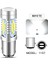 2 Adet 1157 Beyaz Stil -Smd T W21W Baw BAU15S PY21W LED Sinyal Fren Stop Ters Ampul Amber Beyaz (Yurt Dışından) 1