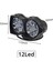12 LED Tarzı Araba Oto Motor Çalışma Işık Çubuğu 9led 18LED 10W 25W Sis Noktası Beyaz Far Çalışma Işıkları Dc 12V 24V Dış Aydınlatma Kafa Lambaları (Yurt Dışından) 1