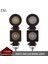 2 Kare Nokta Stili 10W LED Çalışma Işığı 12V 24V 2ınch Mini Araba Oto Kamyon Atv Motosiklet 4x4 4WD Traktör Bisiklet Göstergesi Sis Lambası Sürüş Far (Yurt Dışından) 2