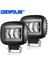 1 Adet Tarzı W LED Bar Led'ler Araba Farı Sis Farı Otomatik Off Road Için 4x4 Jeep Suv Motosikletler Için Kamyon Kamyonet Vagonu Utb (Yurt Dışından) 2