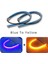 45CM Tarzı Mavi Sarı Akan 2 Adet Drl LED Şerit Sıralı Dönüş Sinyali Açık Sarı 30CM 45CM 60CM Esnek Drl Gündüz Farları Araba Farları Için (Yurt Dışından) 1