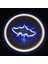 Yarasa Adam 1 Adet Kablosuz LED Araba Kapı Karşılama Lazer Projektör Logo Hayalet Gölge Gece Işıkları Bmw Için A-Udi Obd2 Araba Aksesuarları Kitleri (Yurt Dışından) 1