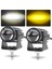 2 Adet Işık Stili Araba LED Çalışma Işığı Projektör Lens Hi-Lo Işın Motosiklet Kir Bisiklet Spot Işığı Yardımcı Lamba Kamyonlar Için LED Sis Lambası Suv'lar Utv Atv (Yurt Dışından) 5