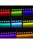 Kırmızı 9 LED Şerit Lamba Araba Çakmak Atmosfer Işıkları Çok Renkli Yapışkan Dokunun Oto Dekorasyon Dash Ayak Soketi (Yurt Dışından) 5