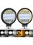 2 Adet 72W 24LED Stili LED Çalışma Işık Bar 72W 24LED Yuvarlak Spot LED Işık Kamyon Suv 4WD 4x4 LED Bar Offroad Atv Jeep Traktör Sis Lambası 12V 24V Beyaz (Yurt Dışından) 2