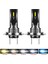 H3 Stili 3000K Altın Süper Parlak Mini Zes H7 H11 H4 H1 H3 LED Işıkları Araba Farları 80W 6000K Lm Ampul Otomobiller Için Luces Para Oto Sis Lambası (Yurt Dışından) 3