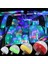 QP2465 Araba USB LED Parti Işıkları Sahne Etkisi Karaoke Atmosfer Lambası 4W 5V Taşınabilir Disko Topu Renkli Lazer Dj Disko Hafif Müzik (Yurt Dışından) 5