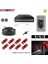 4 Sensör Stili Gri Koorinwoo Parktronic Ön Arka Radarlı Düz ​​park Sensörleri Step Hoparlör Buzzer 12V Geri Park Yardımı (Yurt Dışından) 4