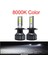H7 Stili 8000K Beyaz Mavi K Lm 8000K H7 H LED Araba Farları Ampuller Oto Hb Hb4 H8 H9 H11 Ampul Turbo Farlar 12V 24V (Yurt Dışından) 1