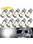 10 Adet Mavi Ar LED Cob Ampul T10 W5W Sinyal Işığı 12V 7500K Beyaz Oto Iç Kubbe Okuma Plaka Lambaları Kama Yan Ampuller (Yurt Dışından) 3