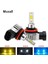 H8 Stili 12000K Buz Mavisi 2 Adet H7 LED Turbo Araba Far H1 H4 H Hb Hb H7 Lamba Ampul Lm 6000K Mze Araba Far Sis Lambası (Yurt Dışından) 3
