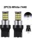 2 ADET-BEYAZ-7440 Nlpearl 2x T20 LED Sinyal Lambası T WY21W LED Canbus Araba Ters Fren Lambaları Smd LED W21W Dönüş Sinyali Işığı 12V (Yurt Dışından) 1