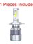 H11 Stili 1 Adet Dahil Oto LED Buz Ampul Için LED Far Araba LED Işık H4 H8 H Hb3 Bh4 H1 Otomobil Diyot Lambaları LED Ampul H7 Sis Lambası (Yurt Dışından) 1