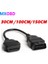 100CM Tarzı Uzun cm Araba Obd2 Uzatma Kablosu Obdıı Obd 2 Eobd Kadın Araba Teşhis Aracı Için Erkek Konektörü Uzatın (Yurt Dışından) 2