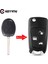 Model 3 Stili Keyyou 3 Düğmeler Anahtar Kutu Modifiye Flip Katlanır Uzaktan Anahtar Flip Fob Kabuk Ford Focus Mondeo Fiesta Ka (Yurt Dışından) 2