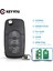 Uzaktan Anahtar Stili Keyyou Audi A3 A4 A6 A8 B5 Tt Rs4 Quattro Eski Modeller 433 Mhz Kımlığı HU66 Bıçak Araba Uzaktan Çevirme Anahtarı 3 Düğmeler (Yurt Dışından) 2