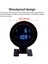 32 mm Siyah Adaptör Stili H Araba Dijital LED Su Sıcaklık Ölçer Santigrat Su Sıcaklığı Ortak Boru Sensörü ile 10 mm Adaptör Npt Voltmetre 2 In 1 (Yurt Dışından) 2