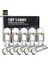 10 Adet Tarzı Kehribar T10 LED W5W LED WY5W Cob LED Araba Kama Park Işıkları Yan Kapı Ampul Gösterge Lambası Oto Plaka Işığı (Yurt Dışından) 5