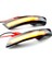 Mavi Sarı 2pcslot Dikiz Aynası Göstergesi Dinamik Flaşör LED Dönüş Sinyali Işığı Ford Focus Mk2 Mk3 Mondeo Mk4 (Yurt Dışından) 4