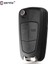 Opel Corsa D 2008 Için Keyyou 2 Düğmeli Flip Katlanır Anahtar Kabuk Kılıf Fob (Yurt Dışından) 1