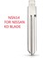 Keychannel Lot #22 Lishi NSN14 Metal Boş Kesilmemiş Flip Blade Kd Vvdı Için Uzaktan Anahtar Bıçak Nissan Tııda Renault Subaru (Yurt Dışından) 2