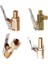 No.3 Tarzı Araba Lastiği Hava Aynası Şişirme Pompası Vana Konektörü Klipsli Adaptör Araba Pirinç 8mm Lastik Tekerlekli Vana Şişme Pompa Dropship (Yurt Dışından) 4