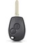 HU136TE Anahtar Stili Keyyou 2 Düğme Uzaktan Anahtar Kabuk Kılıf Kapak Fob Renault Megan Modus Clio Modus Kangoo Logan Sandero Duster Araba Alarmı Konut (Yurt Dışından) 1