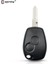 HU136TE Anahtar Stili Keyyou 2 Düğme Uzaktan Anahtar Kabuk Kılıf Kapak Fob Renault Megan Modus Clio Modus Kangoo Logan Sandero Duster Araba Alarmı Konut (Yurt Dışından) 4