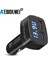 B Tarzı Araç Şarj Cihazı Çift USB 3.1A 5V LCD Ekran ile Sıcaklıkvoltagecurrent Meter Tester Adaptörü Dijital Ekran (Yurt Dışından) 2