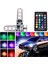 Çok Renkli Stil Su Geçirmez W5W Ar Kama Yan Ampul-6smd Rgb 7 Renkli LED Uzaktan Kumanda (Pil Yok) Strobe Flaş Kama Lamba Ampulü (Yurt Dışından) 1