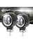 2 Adet Yuvarlak Kırmızı Stil Nlpearl 12V 24V Su Geçirmez LED Bar Offroad 20W LED Çalışma Işığı 6d LED Angel Eyes Işık Çubuğu Suv Atv Kamyon Tekne 4x4 Motosiklet (Yurt Dışından) 4