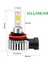 H3 Stili 8000K W Lm Araba LED Far Ampülleri H11 H Hb Hb3 H4 H7 H9 H1 Uzun Far Ampul Sis Lambası D9 Için Mini Far Kiti (Yurt Dışından) 5